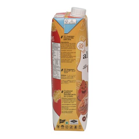 137 Degrees Genuine Almond Milk With Vegan Dha 1000ml