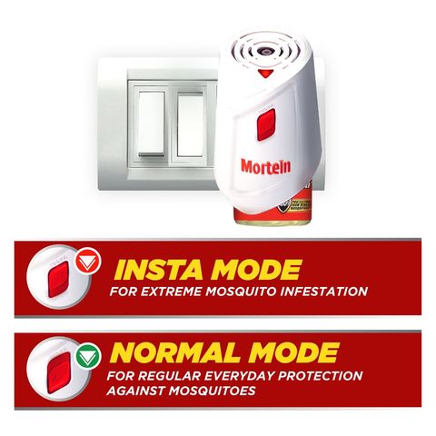 Mortein Mosquito Repellant Machine+Refill Combo Pack 45ml