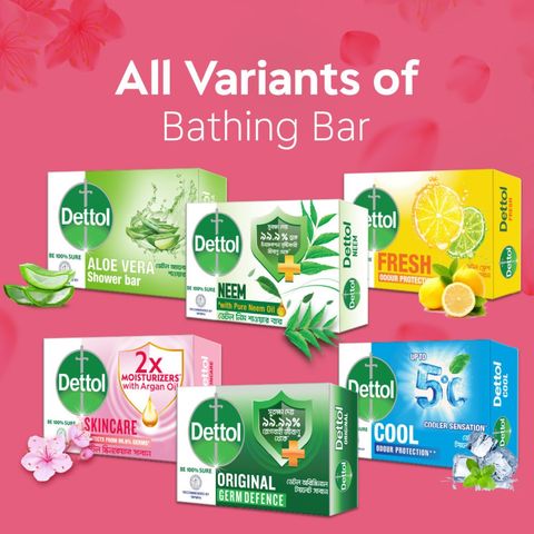 Dettol Soap Skincare with Moisturizers 125g