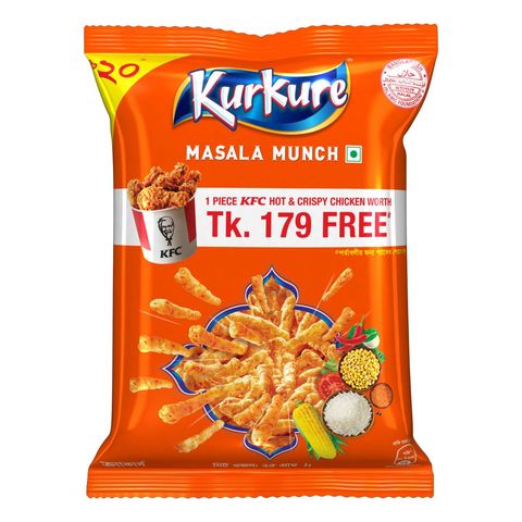 Kurkure Masala Manch Chips 31g