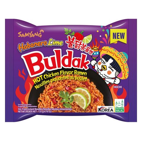 Samyang Buldak Habanero Lime Ramen 135g