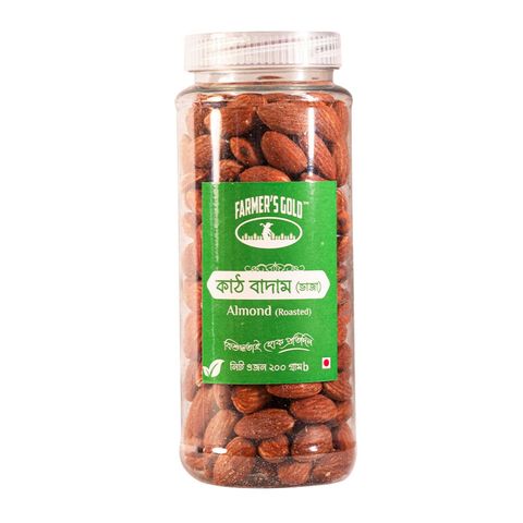 Farmer's Gold Almonds Roasted 200g