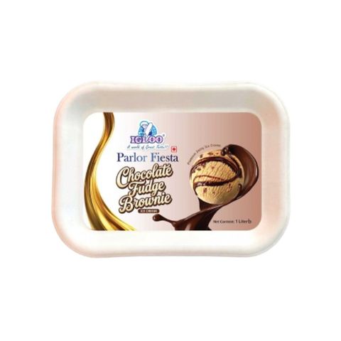 Igloo Parlor Fiesta Chocolate Fudge Brownie Ice Cream 1L
