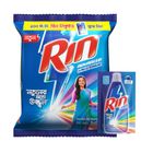 Buy Rin Advanced Synthetic Laundry Detergent Powder 1kg & Get Free Rin Liquid 200ml