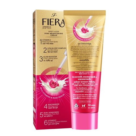 Fiera Spotless Pink Brightening Cream 23g