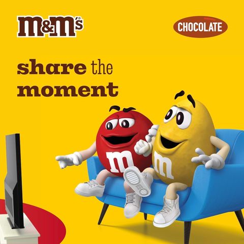 M&m's Peanut Milk Chocolate Candies 45g