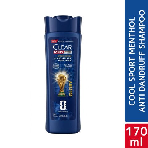 Clear Men Shampoo Cool Sport Menthol Anti Dandruff 170ml