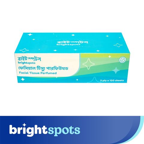 brightspots Facial Tissue Perfumed 2ply x 120 Sheets