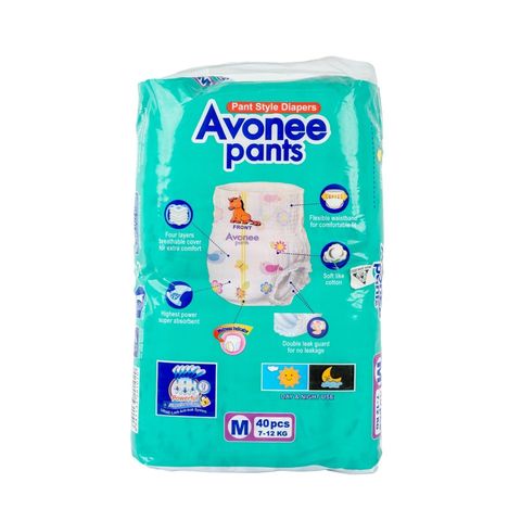 Avonee Pants M (7-12kg) 40 Pieces