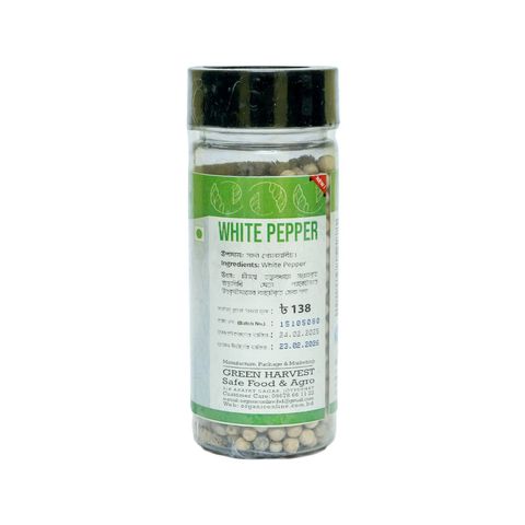 Green Harvest White Pepper 50g