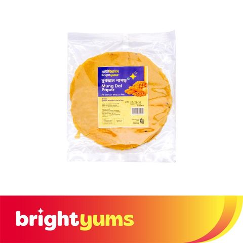 brightyums Mung Dal Papor 10Pieces