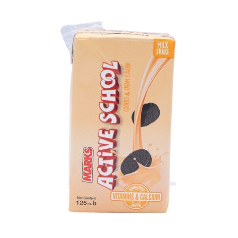 Marks Active School Cookies & Cream Flavour Milk Shake 125ml