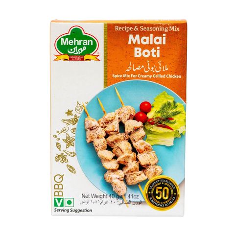 Mehran Malai Boti Masala 40g