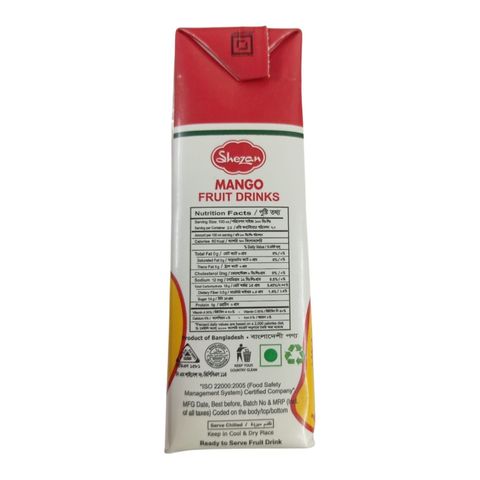 Shezan Mango Fruit Drinks 200ml