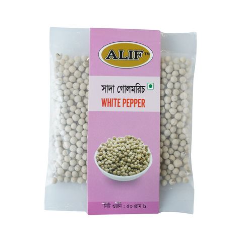 Alif White Pepper (Shadagolmorich) 50g
