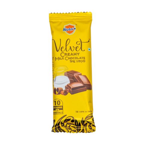 Nutri+ Velvet Creamy Milk Chocolate 15g