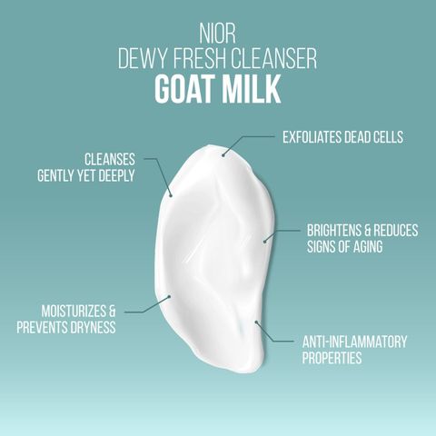 Buy Nior Dewy Fresh  Goat Milk Cleanser 100ml & Get TK 50% off