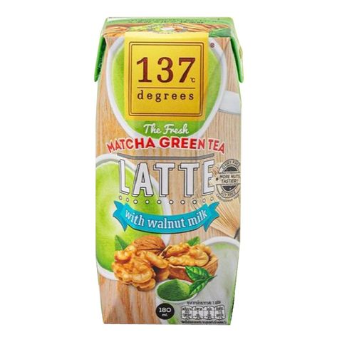 137 Degrees The Fresh Matcha Green Tea Latte With Walnut Milk 180ml