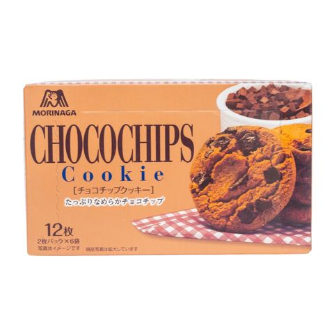 Morinaga Choco Chips Cookie 12 x 9.3g