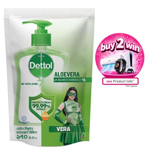 Dettol Handwash Aloe Vera Refill 170ml