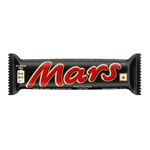 Mars Soft Nougat & Caramel Filled Chocolate Bar 51g