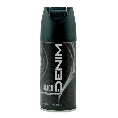 Denim Black Deodorant Body Spray Italy 150ml