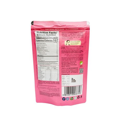 Vishnu Delight Makhana Fox Nuts Himalayn Salt & Pepper 50g