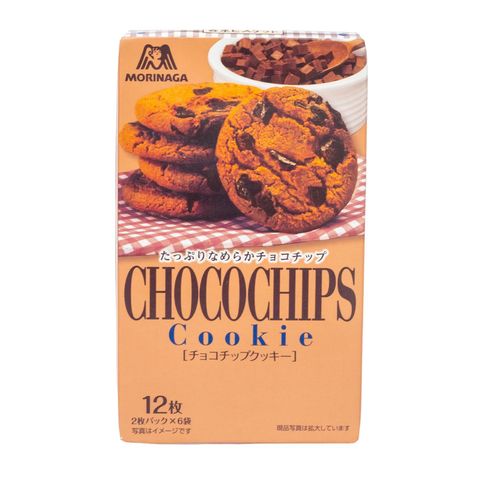 Morinaga Choco Chips Cookie 12 x 9.3g