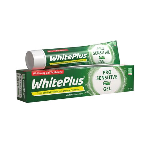White Plus Pro Sensitive Gel Toothpaste 90g