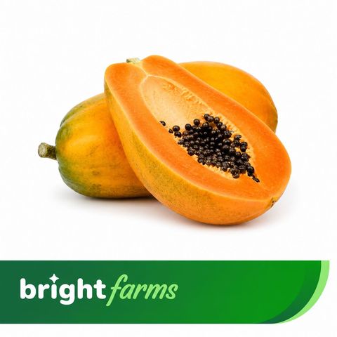 brightfarms Jhum Pahari Papaya Red Lady 1kg ±50g