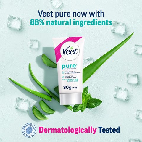 Veet Pure Hair Removal Cream for Dry Skin 25g