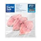 Food Net King Fish Steak 3kg+ Sized Fish Cut & Clean 500g ±20g