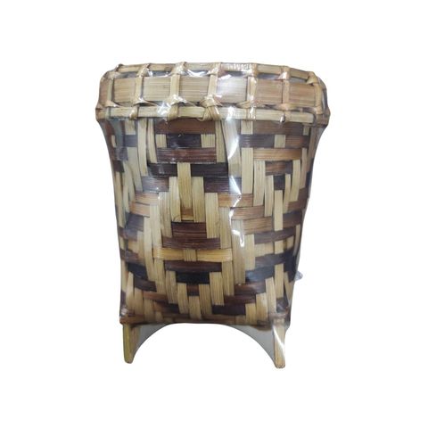 Pisces Bamboo Pen Holder Cylindrical 1 Piece