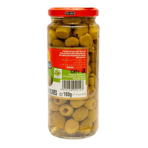 Figaro Green Olives Pitted 340g