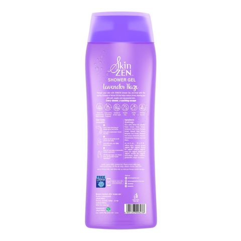 Buy 2 Pieces Skin Zen Lavender Shower Gel 250ml & Get  Free Loofa 2 Piece 
