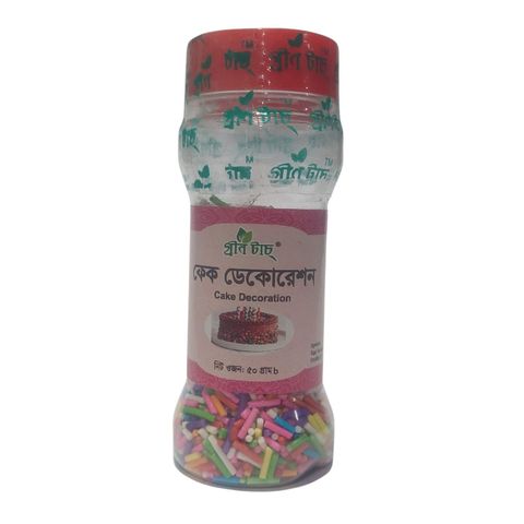 Green Food Cake Decoration 50g