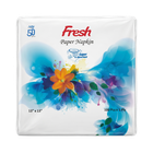 Fresh White Paper Napkin 1 Ply (13 x 13 Inches) 100 Pieces
