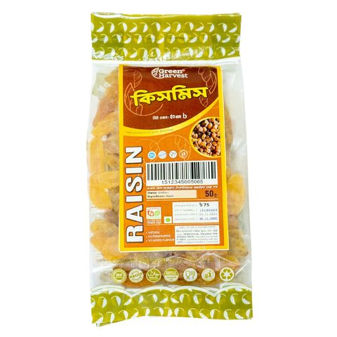 Green Harvest Raisin 50g