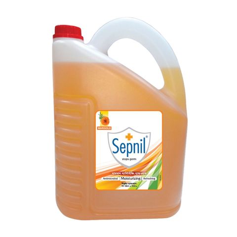 Sepnil Natural Sanitizing Hand Wash Marigold Jar 5L