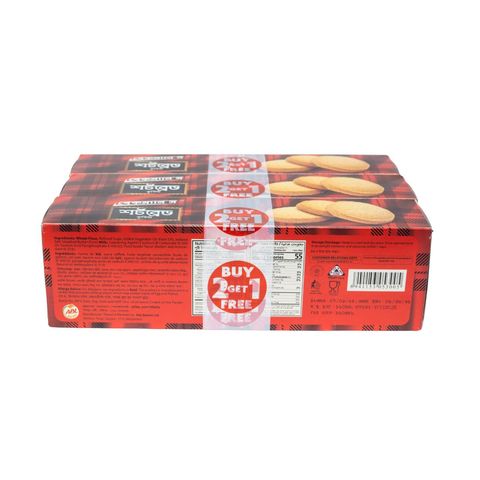 (Buy 2 Get 1 Free) Bakeman's Shortbread Cookies 390g