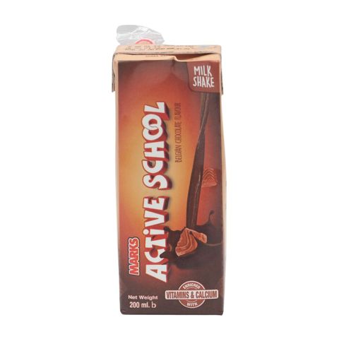Marks Active School Belgian Chocolate Flavour 200ml
