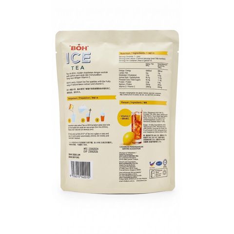 Boh Ice Tea Lemon-Lime Splash 290g