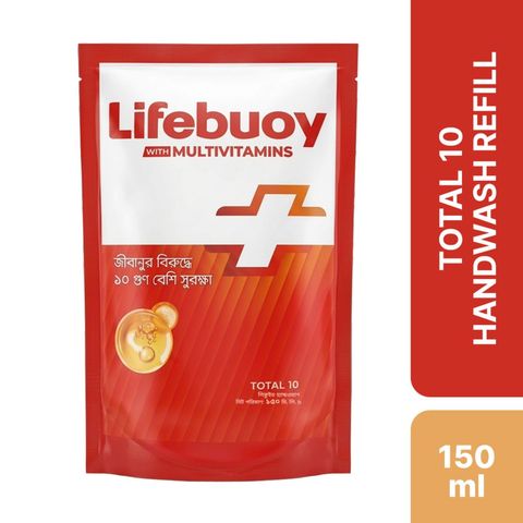Lifebuoy Handwash Soap Total Refill 150ml