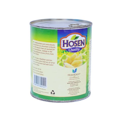 Hosen Quality Pear Halves In Syrup 825g