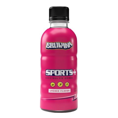 Bruvana Sports+ Electrolyte Beverage Lychee 250ml