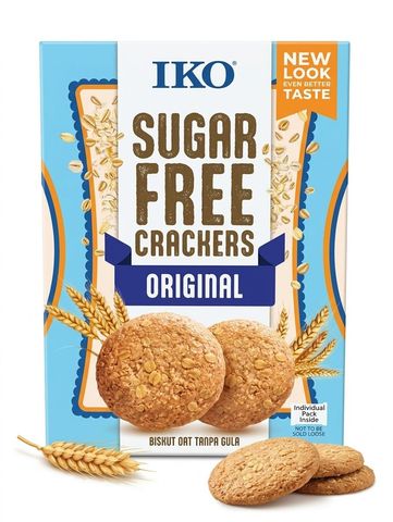 IKO Sugar Free Oatmeal Original Crackers 178g