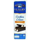 White Castle Luxury Wafer Rolls Cookies & Cream Flavor 90g