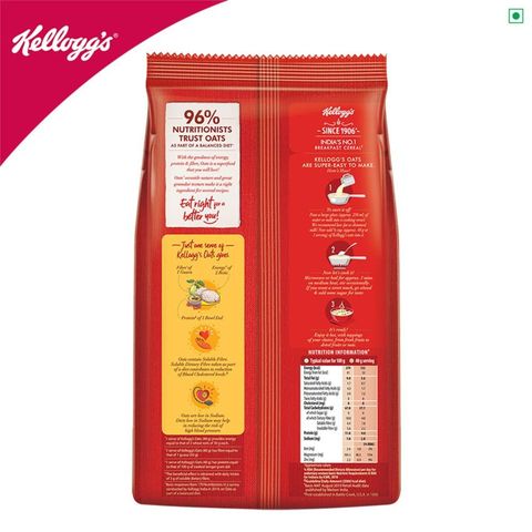 Kellogg's Oats Breakfast Cereal 900g