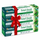 Himalaya Total Fresh Herbal Toothpaste 80gm B2G1 FREE