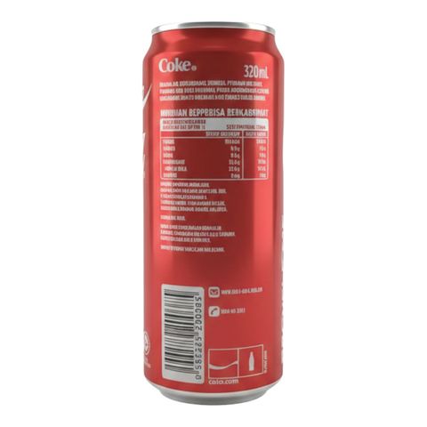 Coca Cola Classic Malaysian Can 320ml